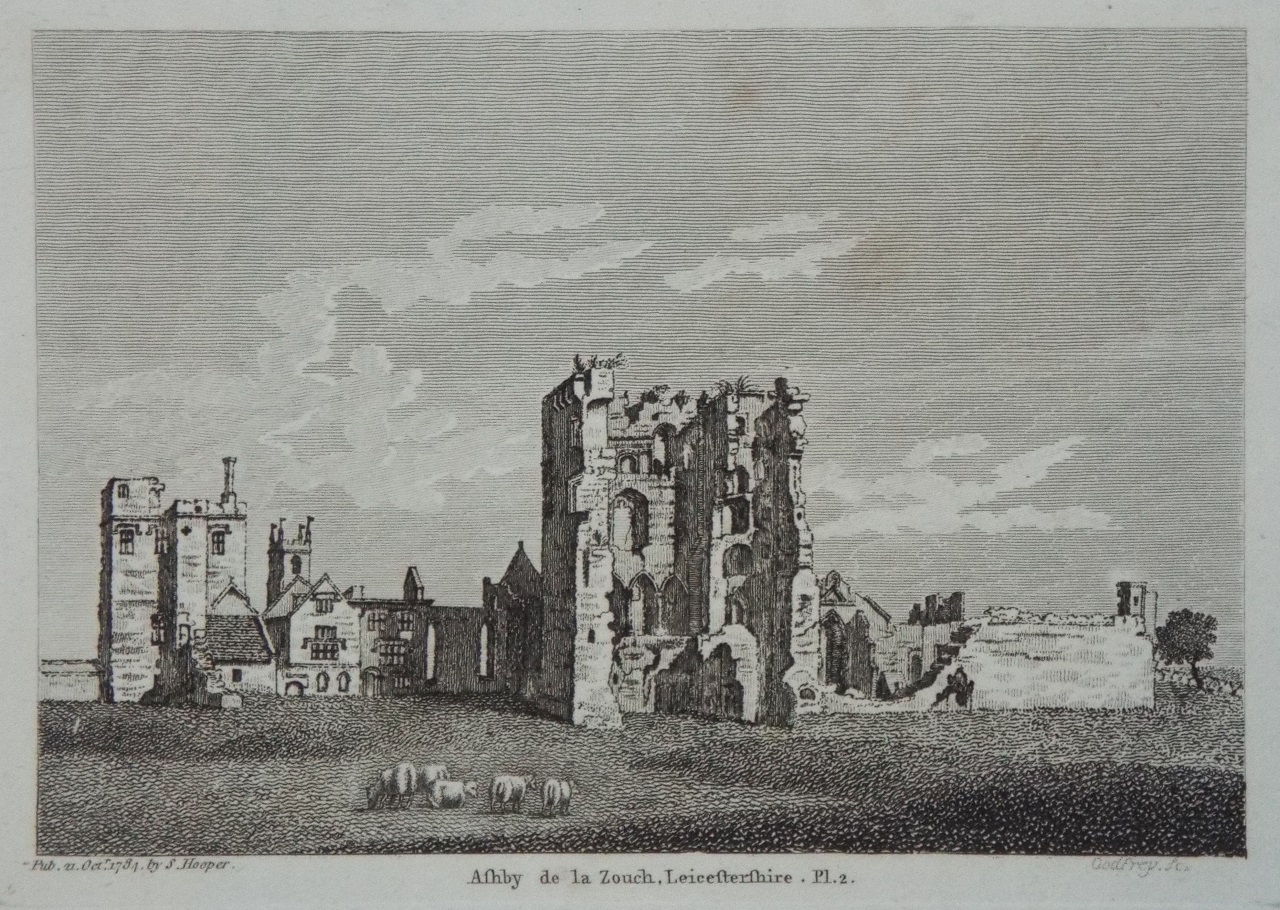 Print - Ashby de la Zouch, Leicestershire. Pl.2. - 